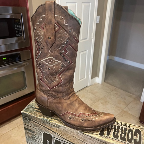 Corral ladies cowboy Boots size 11 - Picture 7 of 10